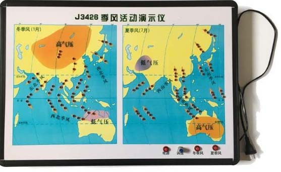 季风活动演示仪